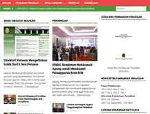 Tablet Screenshot of pembaruanperadilan.net